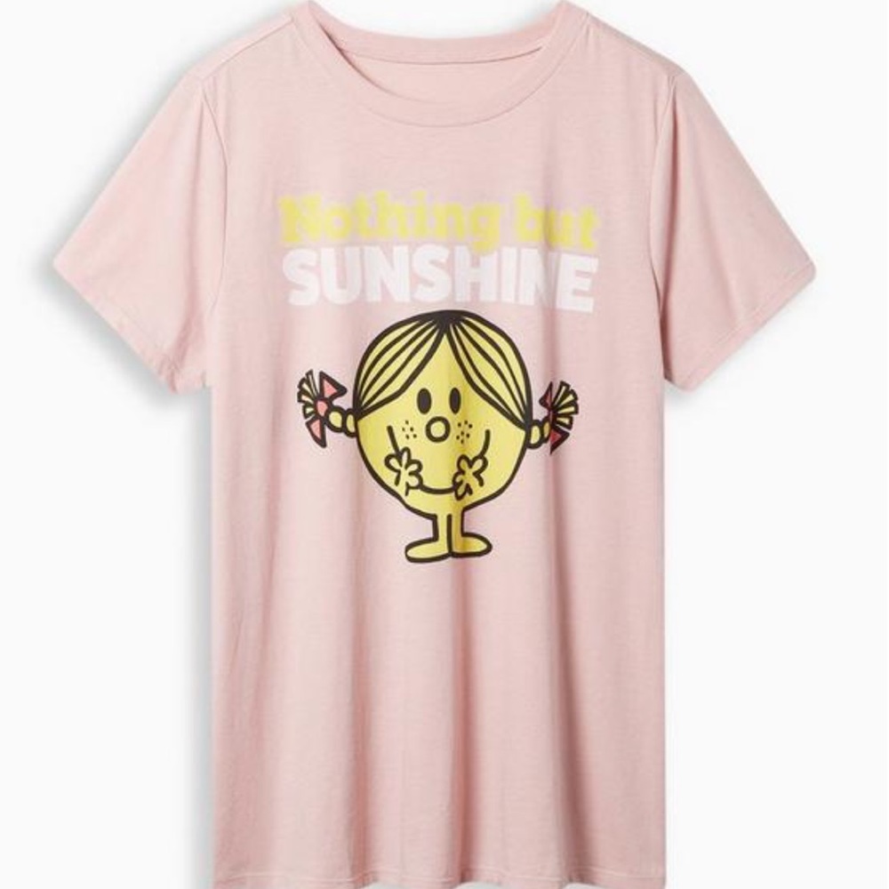 EUC Torrid Sunshine tee